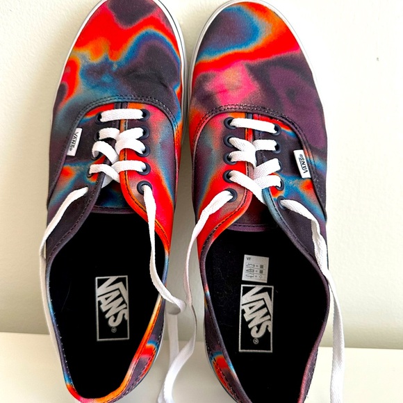 Vans Swirled Rainbow Low Top Size 11 - Picture 7 of 7